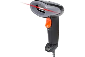 Yanzeo Escáner de código de Barras 2D USB con Cable de Mano Lector de código QR de Alta Velocidad Compatible para Windows/Mac Square POS System