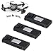 Price comparison product image Hotbird Original Visuo 3PCS 3.7V 900mAh Rechargeable Lipo Battery Accessory for XS809 XS809HC XS809HW XS809W Foldable RC FPV Quadcopter Selfie Drone