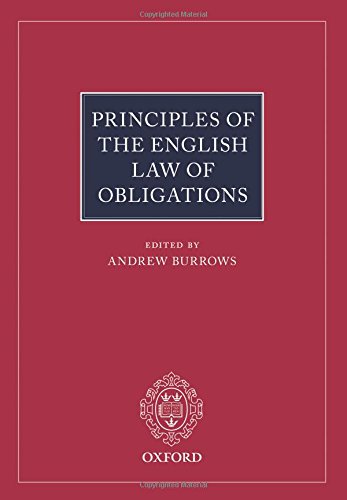 Principles of the English Law of Obligations