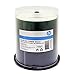 HP CD-R 52X 80 MIN WHITE INKJET PRINTABLE METALIZED HUB 100PK C/B RS.4299.00