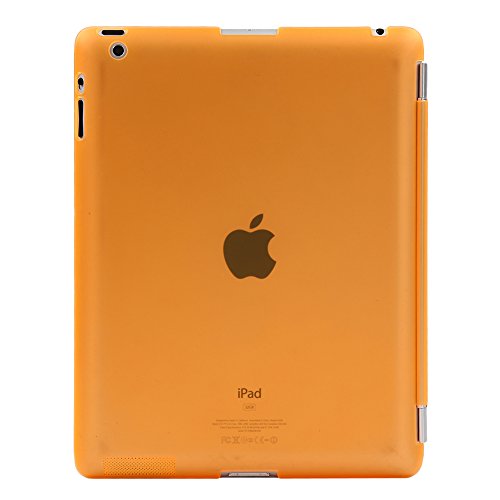 Besmall Neu Ultra Slim Edles iPad 2 3 4 Hülle – Smart Cover Leder Case Schutz Hülle Tasche + Back Case – inkl. Displayschutzfolie Reinigungstuch Stift mit Multi Ständer Auto Sleep Wake (iPad 2/3/4, Farbe:Weiß) - 7