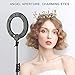 Produktbild Dailyinshop ZOMEI Camera Photo/Video Outer 240 Pieces LED SMD Ring Light Ring Video Light + 50CM Foldable Stand Set EU Plug(Color:White/Size:14-inch)