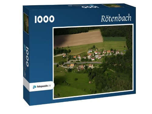 Preisvergleich Produktbild Rötenbach - Puzzle 1000 Teile mit Bild von oben