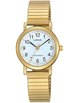 Lorus Watches Damen-Armbanduhr Klassik Analog Quarz Edelstahl beschichtet RRS78VX9