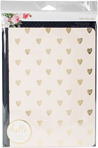 Webster's Pages NP201A Colour Crush Composition Planner Notebook, Multi-Colour, 7.5 x 9.75-Inch