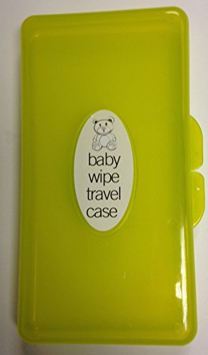 Brand New Baby Wipe Case Carry Along Box Changing Dispenser Home Holiday Use Wet Wipe Case (Yellow)