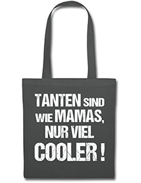 Spreadshirt Tanten Sind Wie Mamas Nur Viel Cooler Stoffbeutel