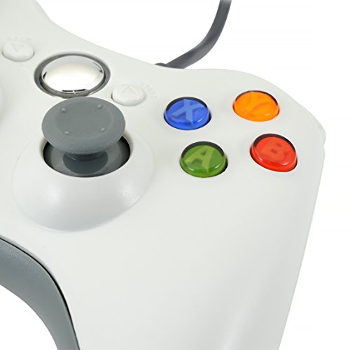QUMOX Mando de juego Controlador USB Pad Joystick Joypad Juego Gamepad para Xbox360 PC Windows 7