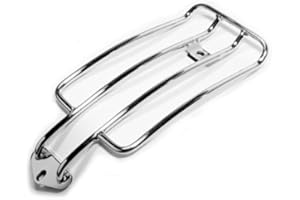 Dock66 Motorcycle Parts Luggage Rack Chrome Harley Sportster up to 03