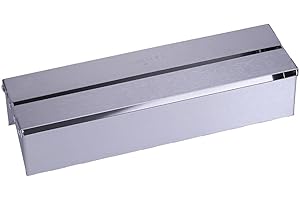 ‎SANTOS SANTOS Smoker Box Gas Barbecue 30 x 8.6 x 6.5 cm Sturdy Stainless Steel Smokebox Smoking on the Gas Grill for Napoleon Gas Grills