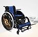 Produktbild L-Y Fashion Sport Senioren Rollstühle 13.2Kg Ultra Lightweight Transport Chair Komfortable Armlehnen, Blau, a, Blau, a