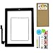 Produktbild XIAO MO GU Komplett Touch Screen Digitizer für iPad 3 schwarz Kit Vormontierte Glass + Home-Taste + Home Flex und beiliegende Kontur (Modell A1403, A1430, A1416)