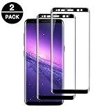 ★Ultratransparente★ Su transparencia del 99 % permite una experiencia de visión óptima y natural, Preserva la propiedad de alta definición de la pantalla. ni siquiera se siente que es una pantalla cuando la pestaña en su teléfono móvil. Este protector Samsung Galaxy S8ultrafino es increíblemente sensible al tacto.