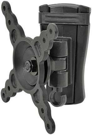 AVL7 - FLEXIBLE COMPACT ADJUSTABLE TV/MONITOR STEEL WALL MOUNT BRACKET FOR LCD &amp; LED SCREENS 13" UP TO 40" TILT MECHANISM 180° SWIVEL WITH BUILT-IN LOCK VESA 15KG MAX WEIGHT