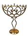 Produktbild Insideretail 500299 Menora Stern, aluminium mit Antikmessingüberzug, 12 x 9 Zoll, 30,5 cm x 22,9 cm