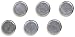 Produktbild Franken HM25CR Kraftmagnete (25mm, 13kg) 2 Stück, chrom