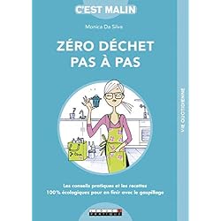 Zéro déchet pas à pas, c'est malin : Les conseils pratiques et les recettes 100 % écologiques pour en finir avec le gaspillage