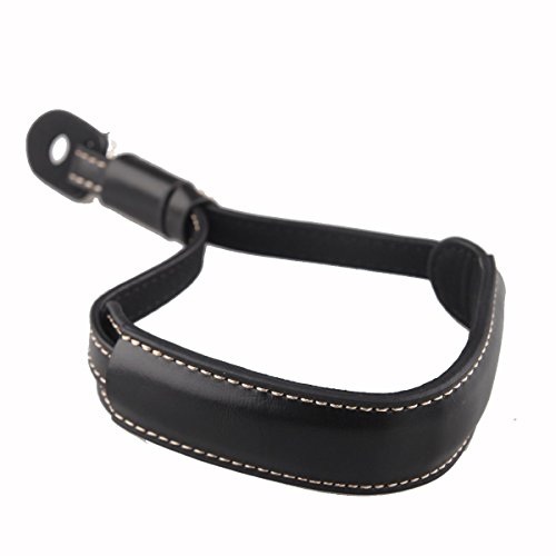 Sangle de poignet Cuir  y   M  TM  universel Cuir PU Sangle de poignet pour Leica Nikon Fuji Pentax Canon Panasonic Sony etc 
