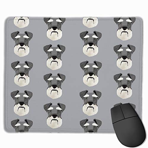 Preisvergleich Produktbild Schnauzer Head Dog Head Dogs Pets Pet Mousepad 18x22 cm