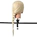 LuckyFine 90% 24'' Hair Salon Hairdressing Model Practice Training Head Mannequin With Clamp