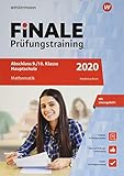 FiNALE Prüfungstraining Abschluss 9./10. Klasse Hauptschule Niedersachsen: Mathematik 2020 Arbeitsbuch mit Lösungsheft by 