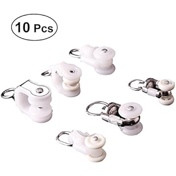 Binario Monorotaia In Ferro Zincato Per Porte Scorrevoli E Teli - Lunghezza 200cm Con Scorrevoli - Foto 5