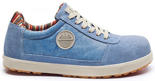 LADY_D LEVITY S1 P Damensicherheitsschuh, Arbeitsschuh für Frauen Blau/Himmel Gr.37 - 2