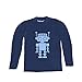 Inda-Bayi Baby-Toddler-Kids Heavy Cotton Long Sleeve T Shirt - robot