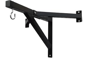 PLAYERZ BOXING EST 2020 Playerz Boxing Steel Wall Bracket - Heavy-Duty Steel, 360° Access, Anti-Rust Coating, Holds Up to 100kg (220lb), Includes Wall Fixings, Ideal for Heavy Punching Bags & Water Bags