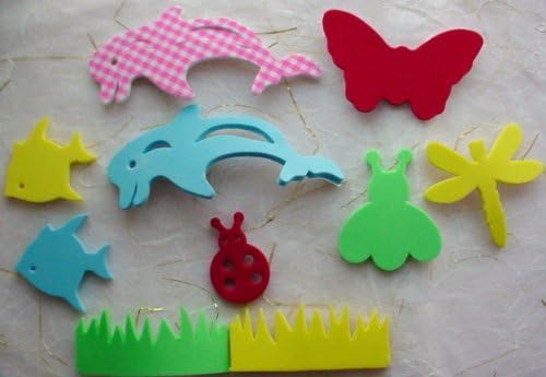 Foam Creatures Stickers - Peel and Stick x 25