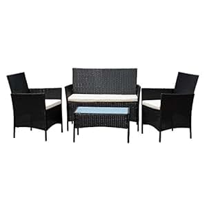 EBS Rattan Patio Garden Furniture Sets Patio Furniture Set ...