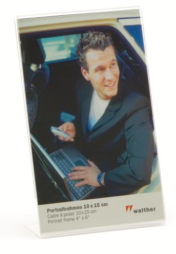 Walther ASH1015 Acryl Rahmen 10 x 15 cm Hochformat