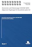 Image de Kommentar und Erläuterungen VOB DIN 18299 - Allgemeine Regelungen für Bauarbeiten jeder Art: Spezi