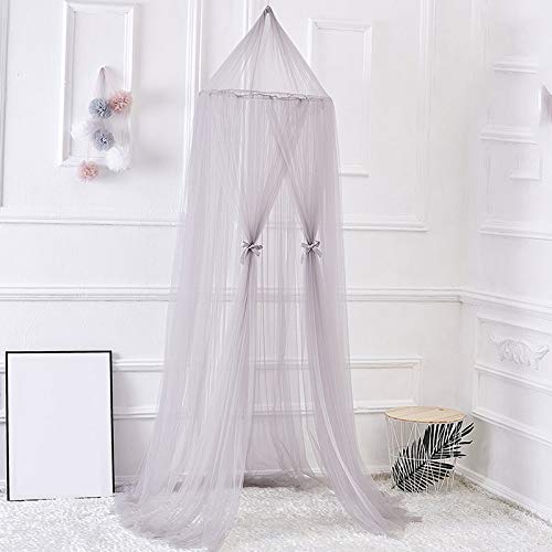 Preisvergleich Produktbild Crazywind Rundes Moskitonetz Betthimmel Spielzelt Bettwäsche Hängende Vorhänge Spitzendeckennetz Neu