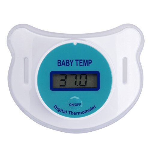 Portable EW Digital Dummy Soother Pacifier Baby Toddler Oral Thermometer