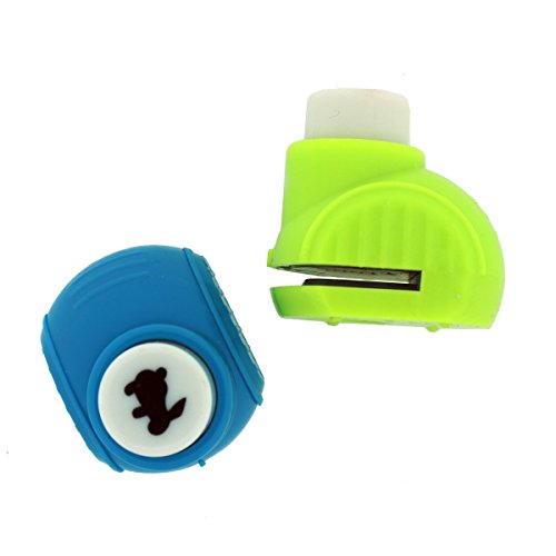 Großpackung 24-tlg. Stanzer Stanzschablone Stanzwerkzeug Papierstanz-Set von Curtzy – Scrapbooking Papier Karten basteln Stempel Kartenherstellung Schneider Formschneiden – Ideal zum Schneiden von Blumen Schneeflocken Sternen Vogel-Muster - 4