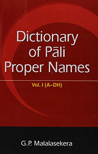 Dictionary of Pali Proper Names (2 volumes) livre