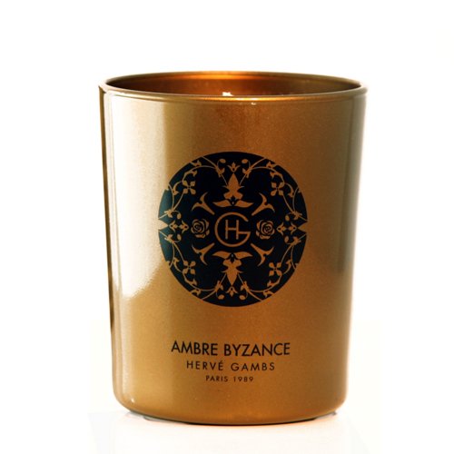 HERVÉ GAMBS Candle, Ambre Byzance 190 g