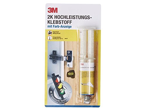 Preisvergleich Produktbild 3M 2K Hochleistungs-Klebstoff mit Kraftkontrolle 500kg / 10cm² mit Farbanzeige