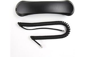 The VoIP Lounge Replacement Handset Receiver Black for Avaya IP Office 1400 & 1600 Series Phone (includes 9' cord) 1403 1408 1416 1603 1608 1616