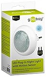 Goobay 96501 A++ LED-Nachtlicht mit Bewegungsmelder, Plastik, weiß, 0.7 x 0.8 x 0.5 cm - 2