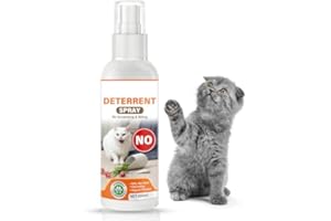 NNPCBT Cat Repellent Spray, Cat Deterrent Spray Indoor & Outdoor, Anti Scratch Cat Spray for Furniture Floor Sofa Protection