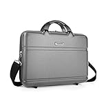 Maletín Cartera Portadocumentos ABS con doble asa y bandolera ajustable de la firma TEMPO.