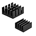 Produktbild Zhuhaimei,2 stücke Aluminium Kühlkörper Kühler Kühler Kit für Raspberry Pi 3 / Pi 2 / Pi Modell B +(Color:SCHWARZ)