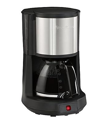 DOJA Barcelona Moulinex fg370811 libre installation semi-automatique Cafetière 15tazze Noir, Acier inoxydable