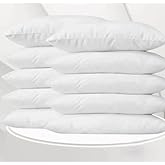 DENİZLİ &Ccedil;EYİZ 10'lu Pamuklu Beyaz Fermuarlı 50x70 Cm I&ccedil; Yastık Kılıfı
