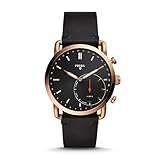 Fossil HYBRID SMARTWATCH Q Commuter SCHWARZ ROSÉ Gold HERRENUHR FTW1176