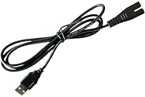 HEADSEAL USB Charger Cable for Best-Way Lay Z Spa Pool Vacuum – Fast Charging & Durable Spare or Replacement – Fits Type A (Older) or Type B (Newer) Models – Reliable Cord for Pristine Spa Cleaning (Type B)