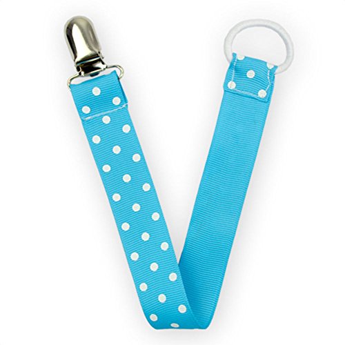ROPALIA Baby Boy Girl Pacifier Soother Nipple Leash Strap Chain Clip Holder Gift