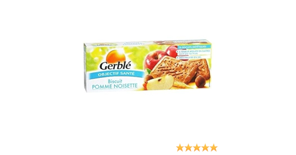 Gerble Kekse Kekse 230g Apfel Haselnusse 16 Einzelpreis Gerble Biscuits Pomme Noisettes 16 Biscuits 230g Amazon De